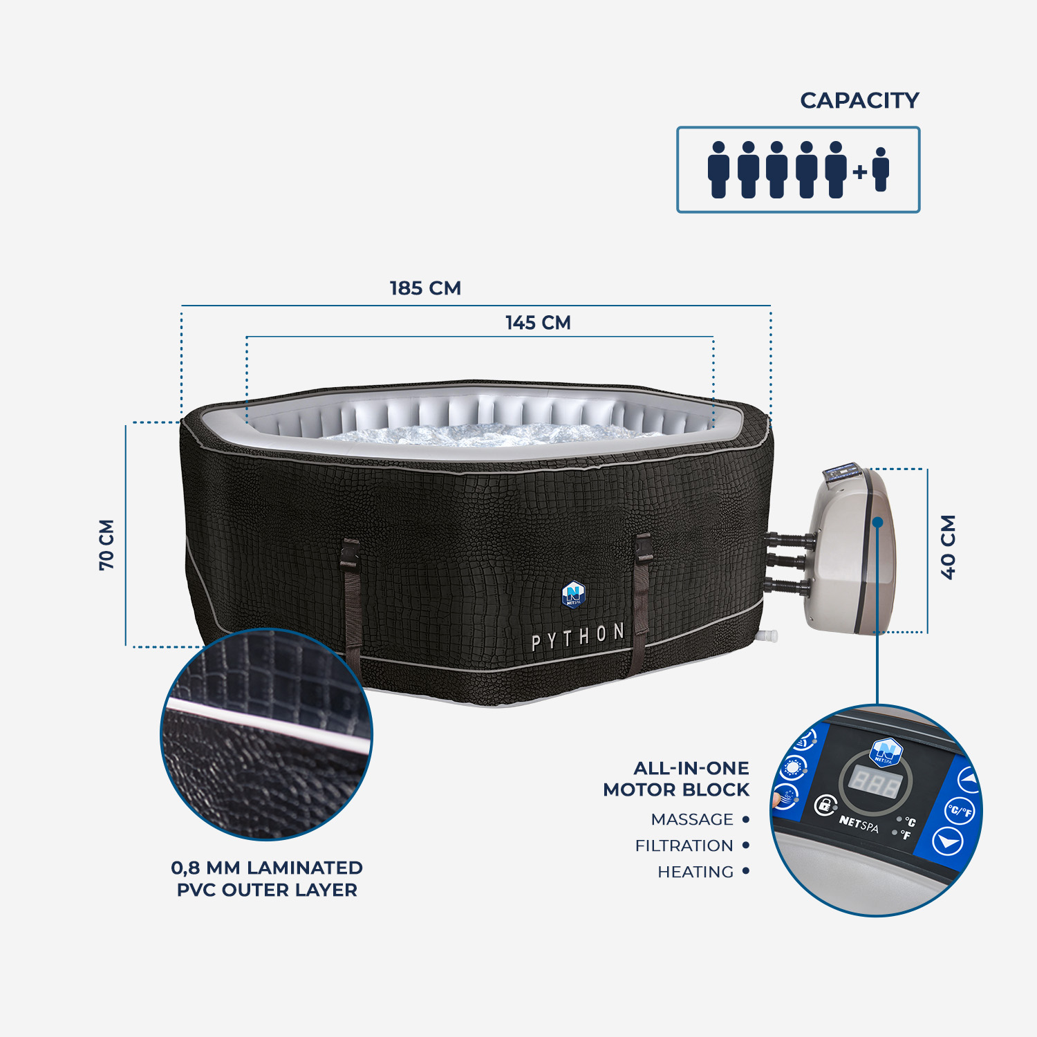 Спа NetSpa Python 