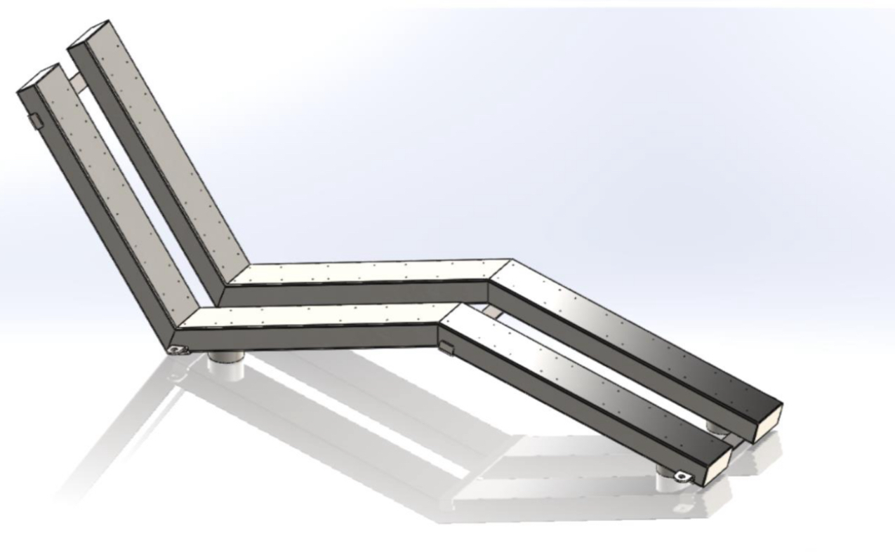 Аеро-масажний лежак спрощений