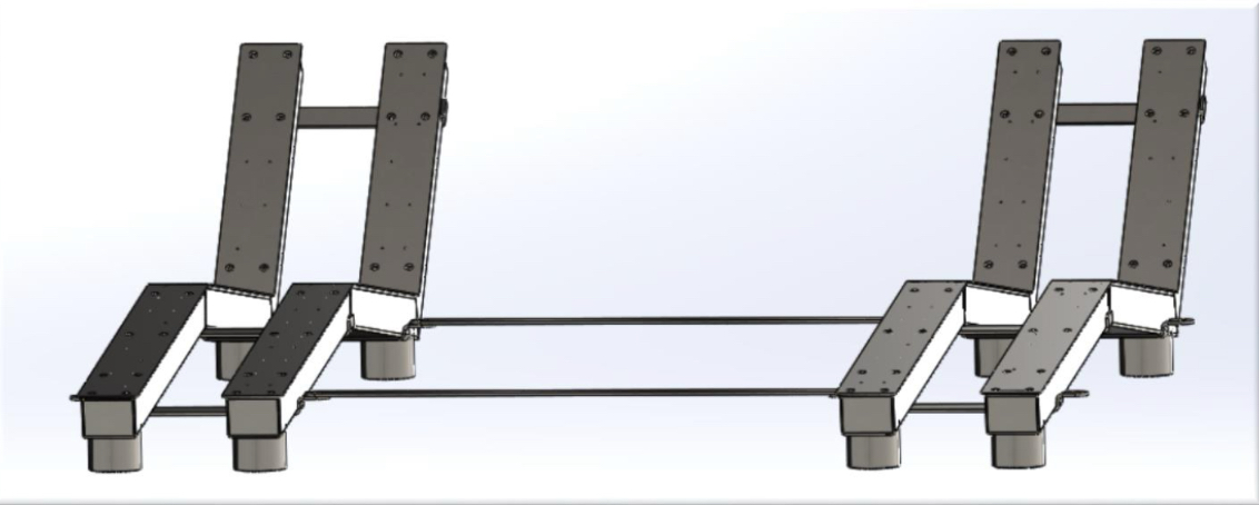 Аеро-масажний лежак спарений