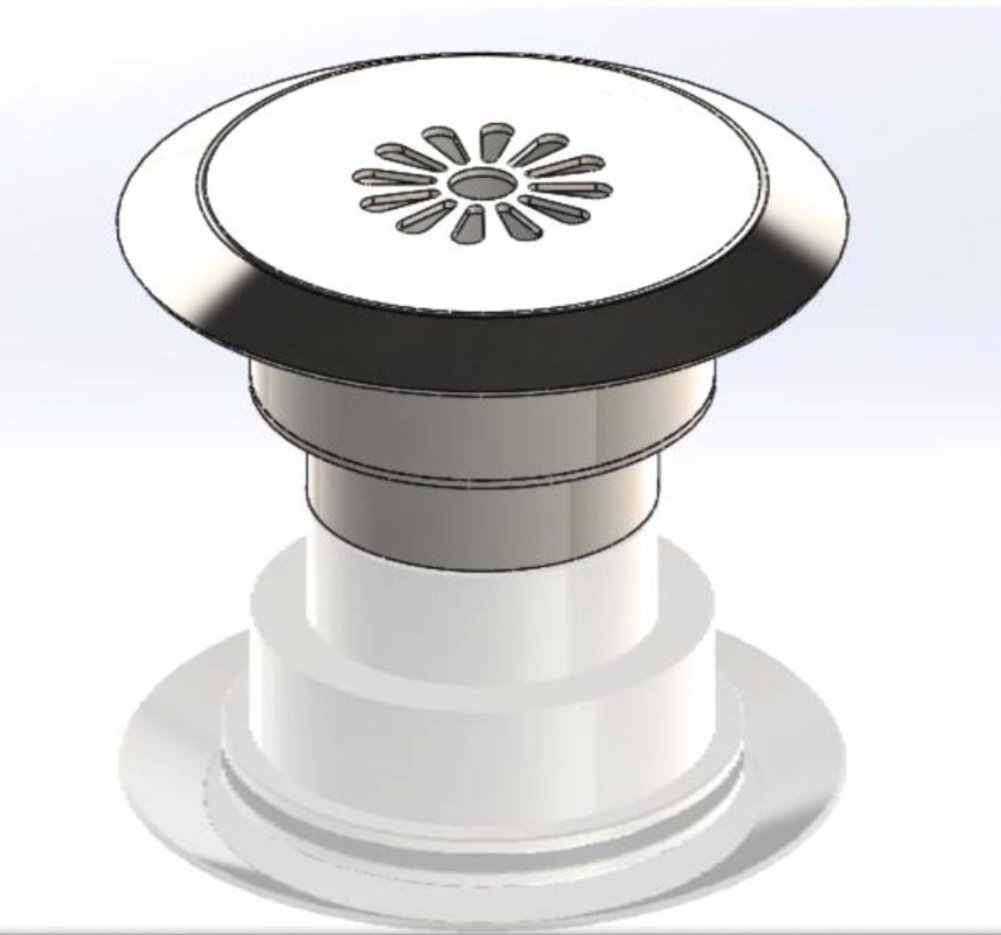 Форсунка стінова 1,5 дюйма