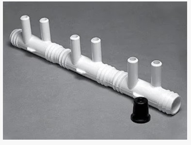 Колектор повітряний 2-4-6 Manifold - (6) 3⁄4' RB x (6) 3/8' SB Ports
