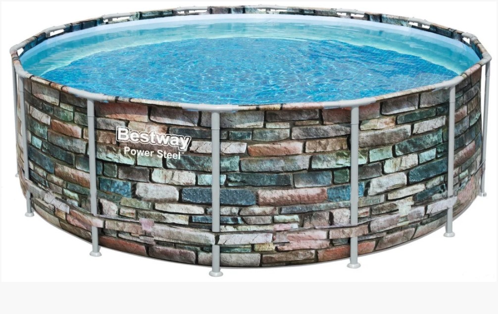 Каркасний басейн круглий Bestway 56993, 427 х 122 см