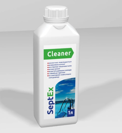 Засіб для видалення вапняних відкладень та іржі SeptEx Cleaner 1л
