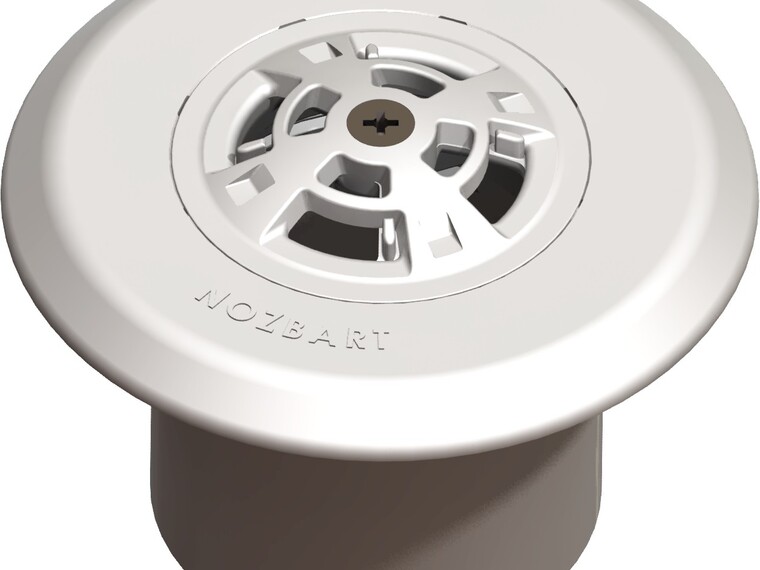 Форсунка стінова випускна  регулююча NOZ-105 Nozbart