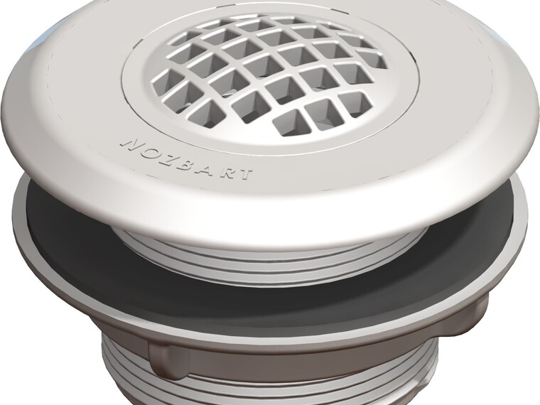 Форсунка стеновая подающая/всасывающая NOZ-807 Nozbart